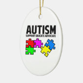 Autismus Keramikornament (Links)