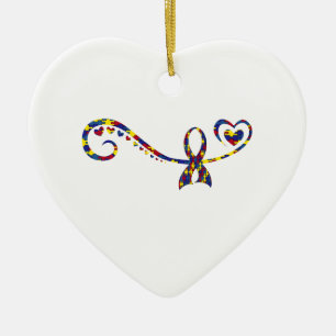 Autismus Keramikornament