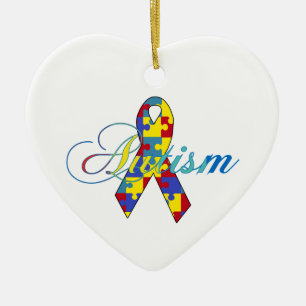 Autismus Keramikornament