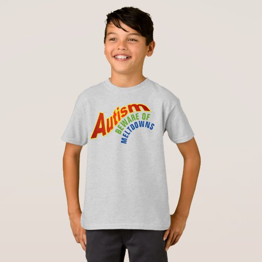 Autismus Kids' Basic T - Shirt (Vorne ganz)
