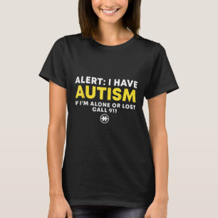 Autismus-Kinder Autismus-Bewusstsein s-Ich habe Au T-Shirt