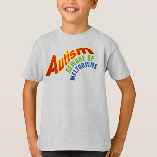Autismus-Kinder Basic T-Shirt (Vorderseite)