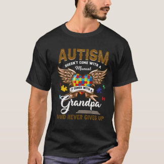 Autismus kommt nicht auf Handbuch, es kommt ein Op T-Shirt