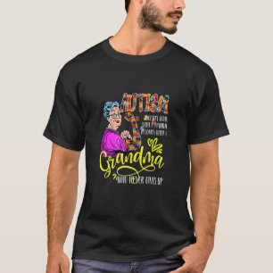 Autismus Kommt Nicht Mit Einem Handbuch Oma Die Ni T-Shirt