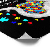 Autismus kommt nicht mit einem Handbuch, sondern m Poster (Ecke)