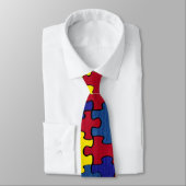 Autismus Krawatte (Gebunden)