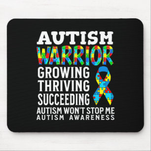 Autismus Krieger Kinder Puzzle Unterstützung Autis Mousepad