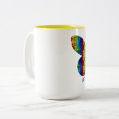 Autismus Lehrer Geschenk Tasse 15 oz Tasse (Vorderseite Links)