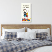 Autismus Leinwanddruck (Insitu (Schlafzimmer))
