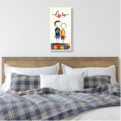 Autismus Leinwanddruck (Insitu (Schlafzimmer))