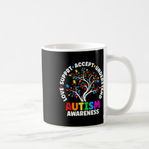 Autismus Liebe Akzeptanz Unterstützung Autismus Aw Kaffeetasse