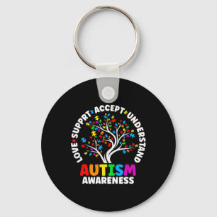 Autismus Liebe Akzeptanz Unterstützung Autismus Aw Schlüsselanhänger