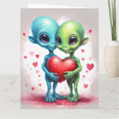 Autismus Liebe Karte (Rückseite)