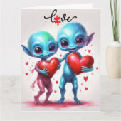 Autismus Liebe Karte (Vorderseite)