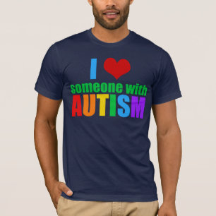 Autismus Liebe Regenbogenfamilie Unterstützung far T-Shirt