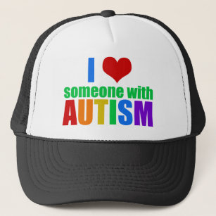 Autismus Liebe Regenbogenfamilie Unterstützung far Truckerkappe
