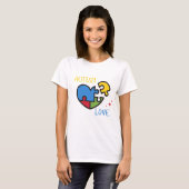 Autismus-Liebe T-Shirt (Vorne ganz)