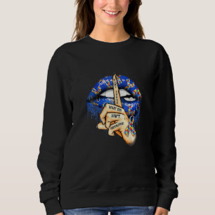 Autismus Lippen beurteilen nicht, was man nicht ve Sweatshirt