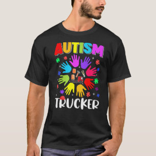 Autismus-LKW-Rätsel Autismus-Bewusstsein Autistisc T-Shirt