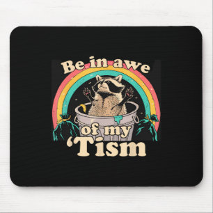 Autismus lustig sein in Awe meiner Taufe Meme Auti Mousepad