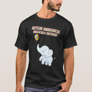 Autismus Magisch Anders Lustig Frech Sarkastisch T-Shirt