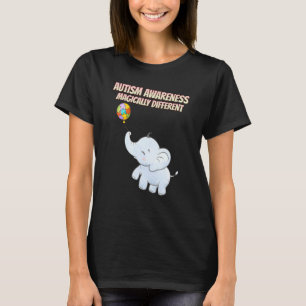 Autismus Magisch Anders Lustig Frech Sarkastisch T-Shirt
