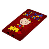 Autismus Magnet (Linke Seite)