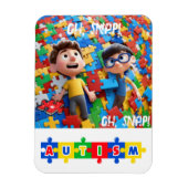 Autismus Magnet (Vertikal)