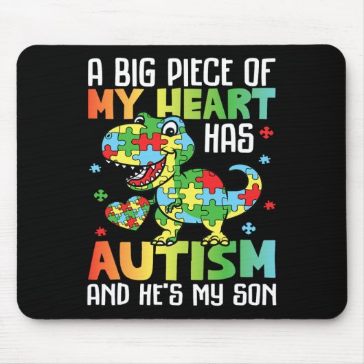 Autismus-Mama 1 Mousepad (Vorne)