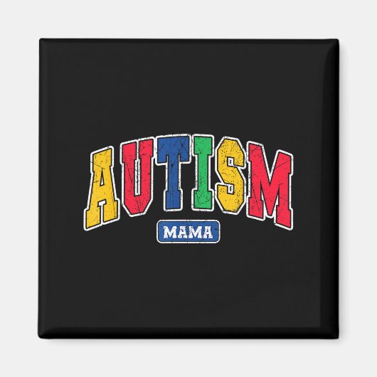 Autismus-Mama ausome Mutter Bewusstsein Mutter sei Magnet (Vorne)