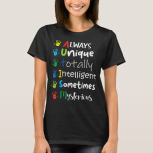 Autismus Mama Autismus Bewusstsein Autistische Jun T-Shirt