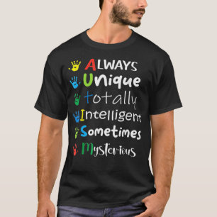 Autismus Mama Autismus Bewusstsein Autistische Jun T-Shirt