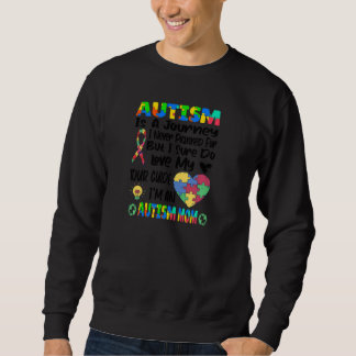 Autismus Mama Autismus Bewusstsein Puzzle Autismus Sweatshirt