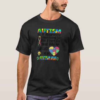 Autismus-Mama Autismus-Bewusstsein Puzzle Autismus T-Shirt