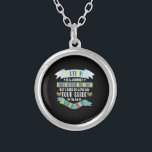 Autismus Mama Autismus ist eine Reise, für die ich Versilberte Kette<br><div class="desc">Funny Autism Shirt for kids for her for him Funny Autism Awareness 2022 Shirt</div>