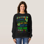 Autismus Mama Autismus Sensibilisierung Autismus i Sweatshirt (Vorne ganz)