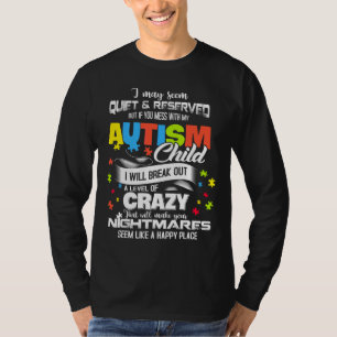 Autismus Mama Autismus Sensibilisierung Puzzleteil T-Shirt