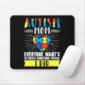 Autismus Mama Bewusstsein Behinderung Mousepad (Mit Mouse)