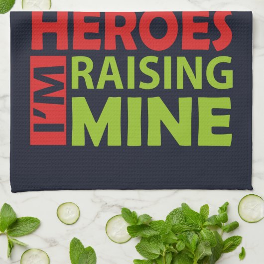 Autismus Mama, die mich hier inspirieren Geschirrtuch (Gefaltet)