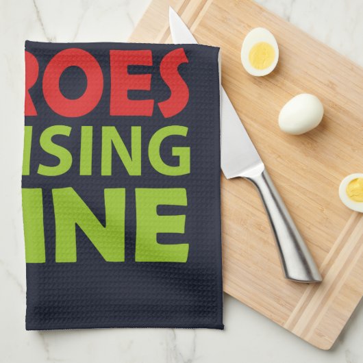 Autismus Mama, die mich hier inspirieren Geschirrtuch (Viertel Falte)