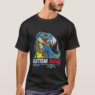 Autismus-Mama-Dinosaurier-Puzzleteil Autismus-Bewu T-Shirt