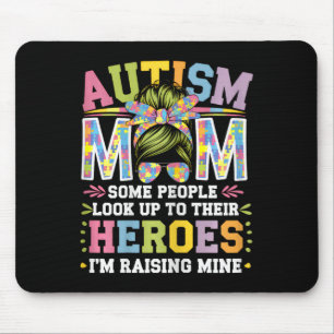 Autismus-Mama erzieht Helden Groovy unordentlicher Mousepad
