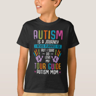 Autismus Mama Familienmitglied Unterstützung Auti T-Shirt