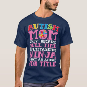 Autismus Mama für Männer Frauen Mädchen Kinder Leh T-Shirt