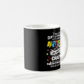 Autismus Mama gibt Autismus Bewusstsein Puzzle Stü Kaffeetasse (VorderseiteRechts)