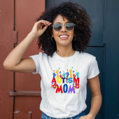 Autismus-Mama - Handpuzzle T-Shirt