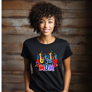 Autismus-Mama - Handpuzzle T-Shirt
