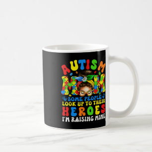 Autismus Mama Hero Groovy Autismus Bewusstsein Kaffeetasse