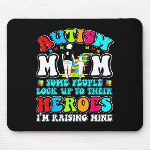 Autismus Mama Hero Mutter Sohn Autismus Auszeichnu Mousepad