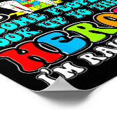 Autismus Mama Hero Mutter Sohn Autismus Auszeichnu Poster (Ecke)